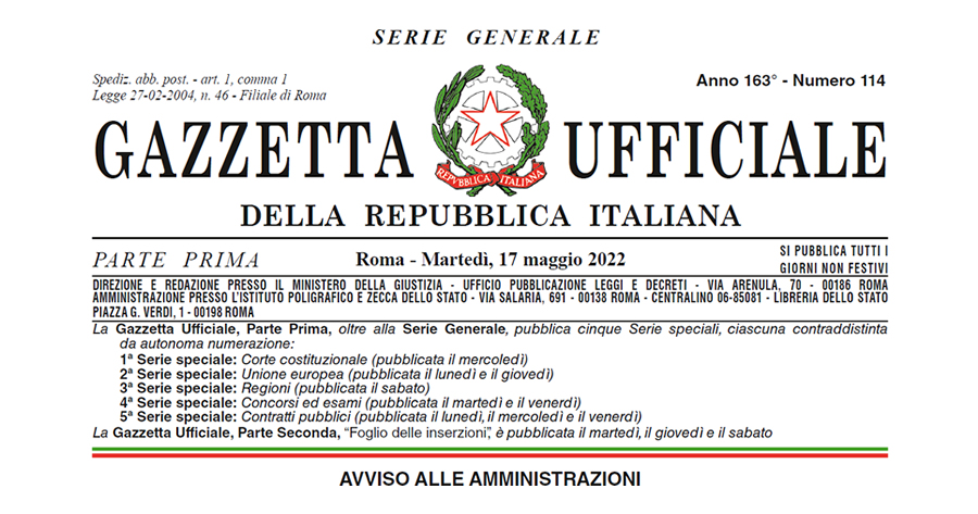 Superbonus 110%: in Gazzetta Ufficiale la proroga e la modifica alla cessione del credito