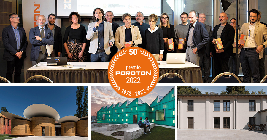 Premio Poroton® 2022: ecco i progetti vincitori