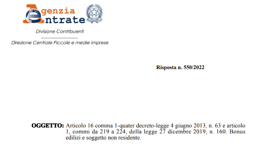 Bonus facciate e Sismabonus combinati: nuova risposta dell’Agenzia delle Entrate