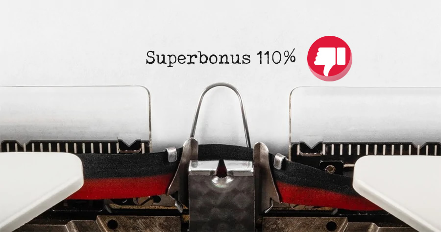 Superbonus 110%: nuova lettera di un professionista ai Ministri