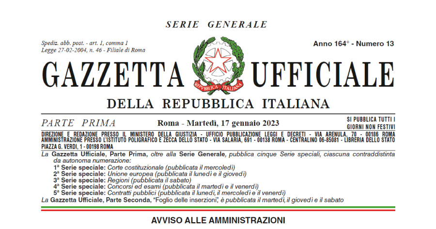 Superbonus e cessione del credito: in Gazzetta Ufficiale la Legge n. 6/2023 di conversione del Decreto Aiuti-quater