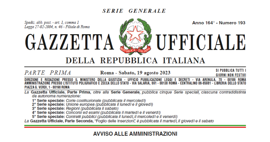 CAM e Pubblica amministrazione: in Gazzetta il decreto