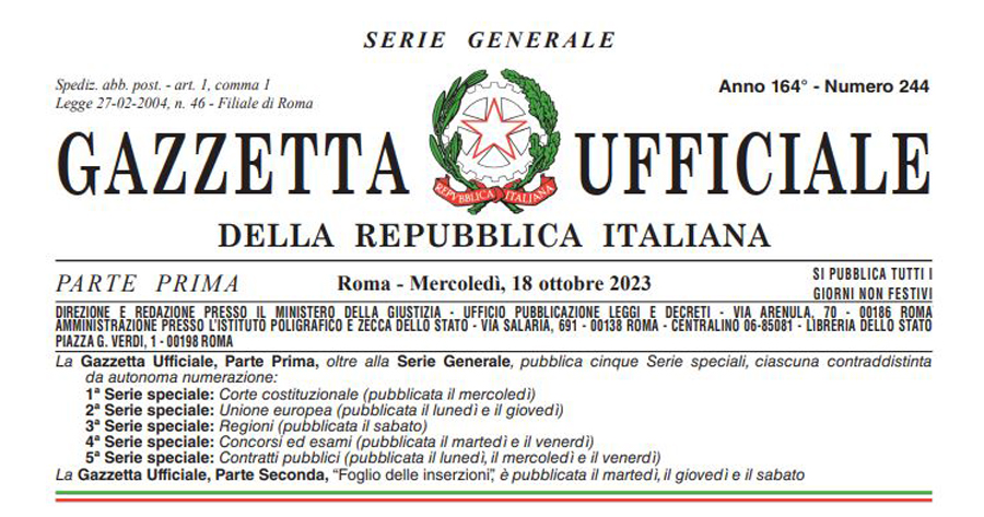 Superbonus: in Gazzetta Ufficiale i fondi del Decreto Anticipi