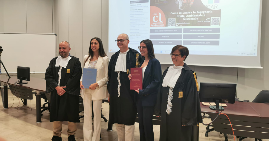 Corso in Ingegneria Civile, Ambientale e Gestionale: a Catania le prime lauree