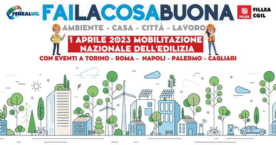 Decreto Cessioni e sicurezza sul lavoro, domani mobilitazione nazionale