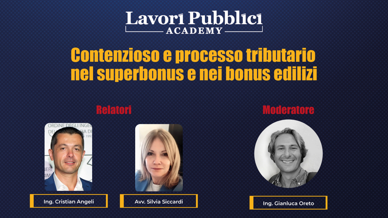 Contenzioso e processo tributario nel superbonus e nei bonus edilizi