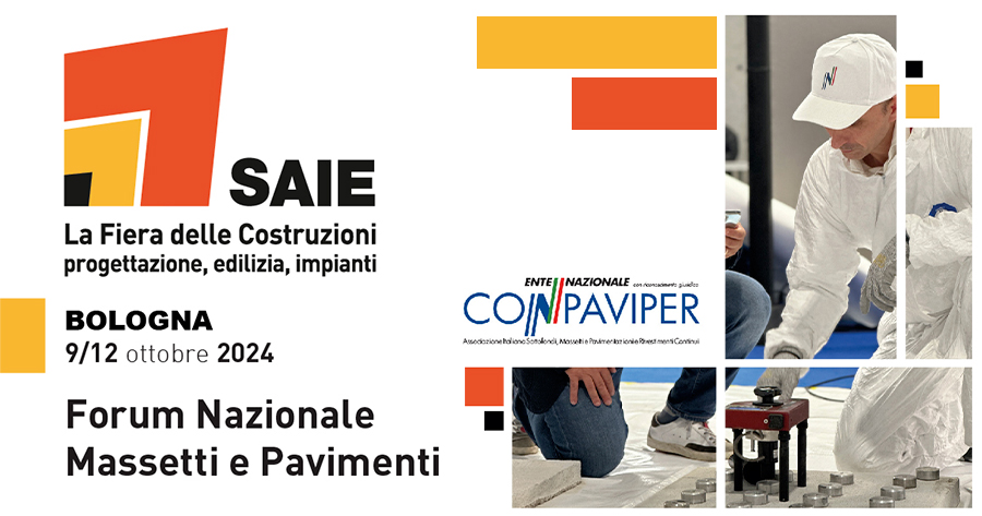 SAIE 2024: Forum Nazionale Massetti e Pavimenti Conpaviper