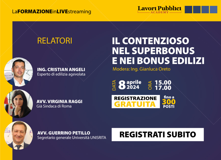 Il contenzioso nel superbonus e nei bonus edilizi