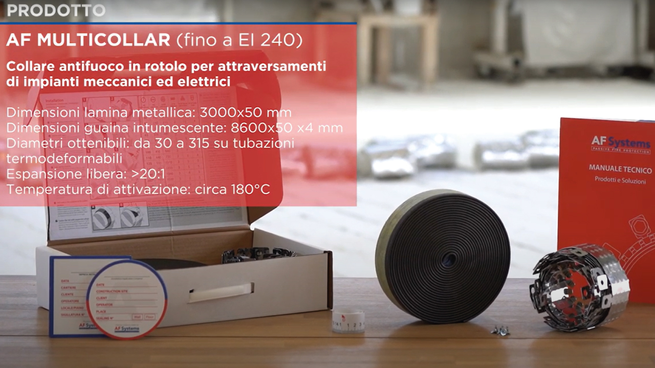 AF Multicollar: Collare antifuoco