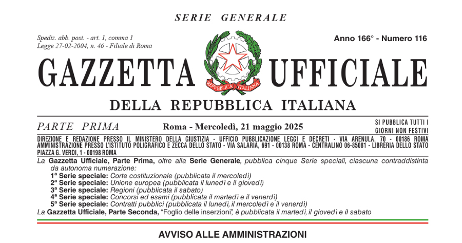 Decreto Infrastrutture: in Gazzetta Ufficiale il D.L. n. 73/2025 con modifiche al Codice dei contratti