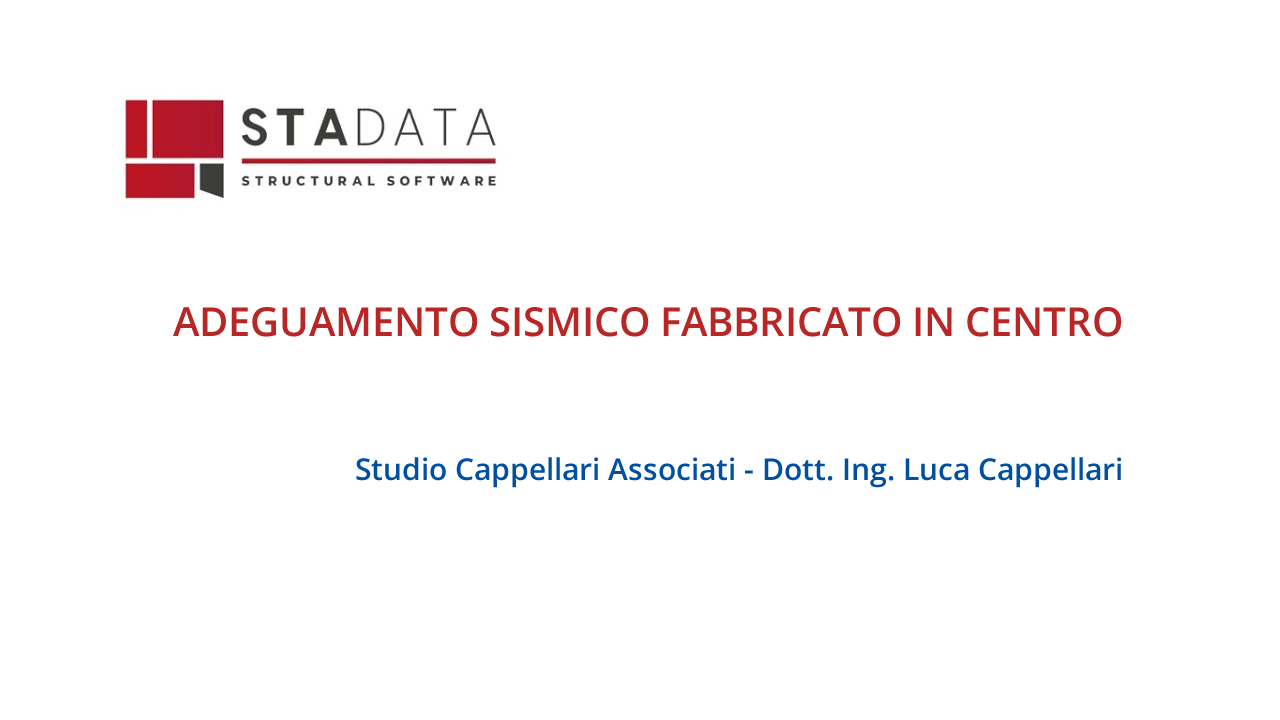 3Muri Case studies – Adeguamento sismico fabbricato in Centro