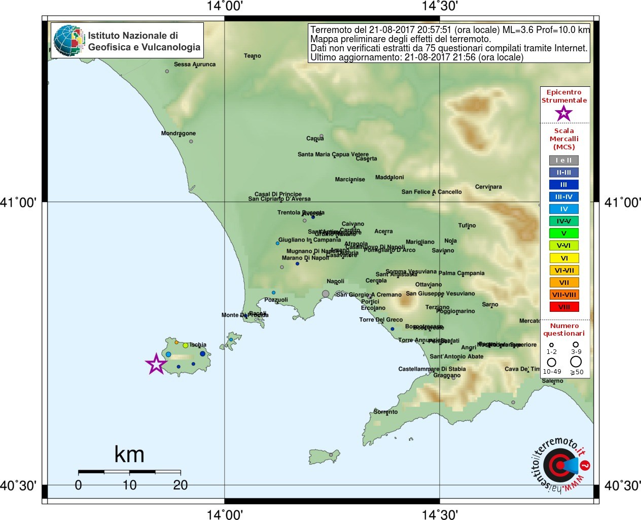 Terremoto Ischia