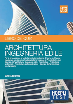 Architettura Ingegneria edile: libro dei quiz