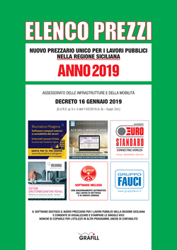 Nuovo Prezzario unico per i lavori pubblici nella Regione Siciliana anno 2019