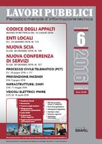 Lavori Pubblici n. 6 giugno 2016