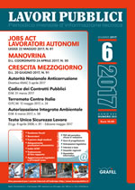 Lavori Pubblici n. 6 giugno 2017