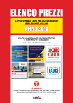 Nuovo Prezzario unico per i lavori pubblici nella Regione Siciliana anno 2018