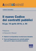 Il nuovo Codice dei contratti pubblici - D.Lgs. 18 aprile 2016, n. 50
