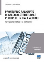 Prontuario ragionato di calcolo strutturale per opere in c.a. e acciaio