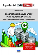 Prontuario alla compilazione della relazione ex legge 10