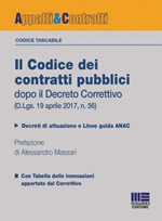 Il codice dei contratti pubblici dopo il Decreto correttivo