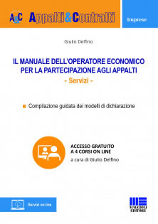 Il manuale dell’operatore economico per la partecipazione agli appalti
