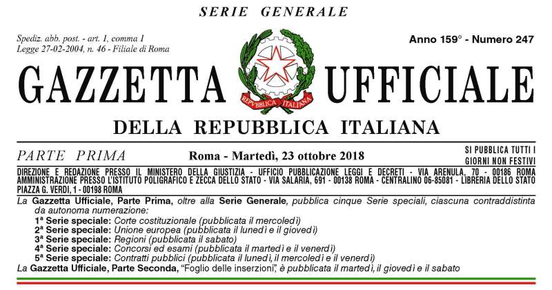 È in vigore da oggi il decreto-legge con “Disposizioni urgenti in materia fiscale e finanziaria”