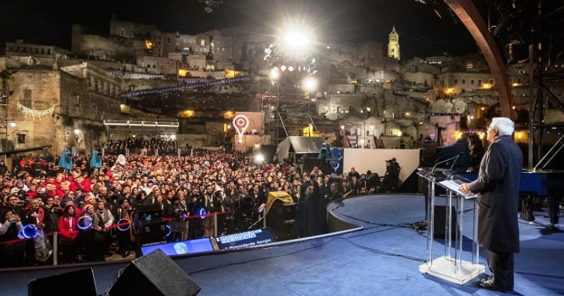 Inaugurazione Matera capitale europea della cultura: Intervento del Presidente Mattarella