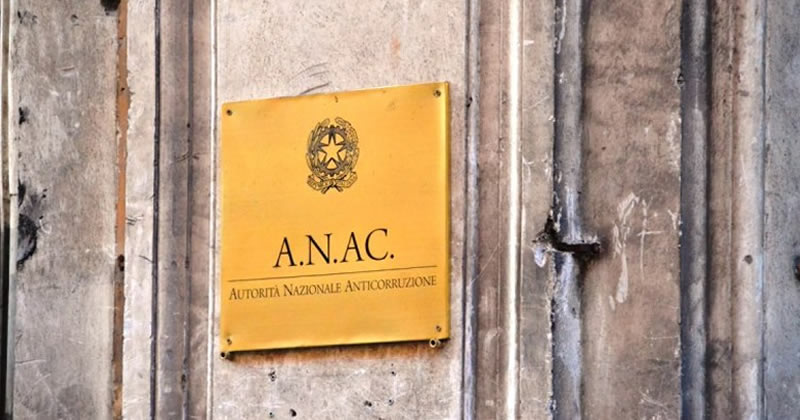 ANAC: Modifiche al Regolamento sulle sanzioni pecuniarie ed interdittive