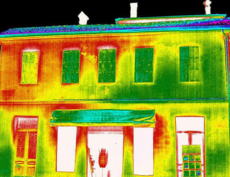 Analisi ponti termici: termografia