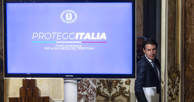 Piano nazionale per la sicurezza del territorio 'ProteggItalia'