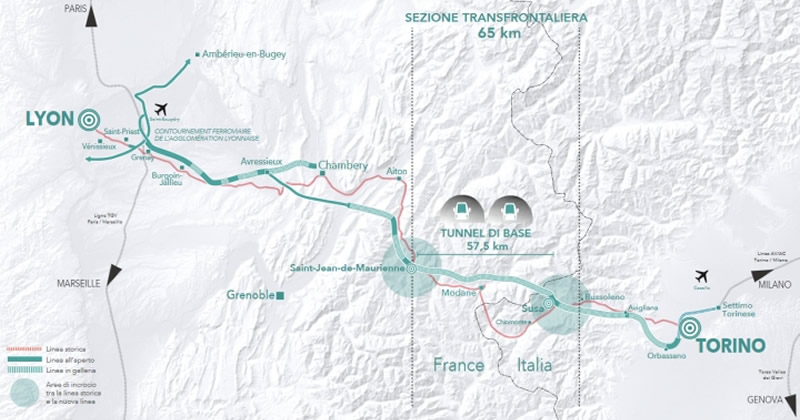 Asse Ferroviario Torino-Lione: ecco l'analisi costi-benefici e l'analisi giuridica sulla TAV