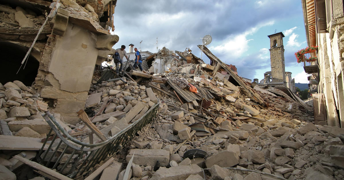 Terremoto centro Italia: avviare con urgenza le attività di prevenzione e diagnostica del patrimonio edilizio