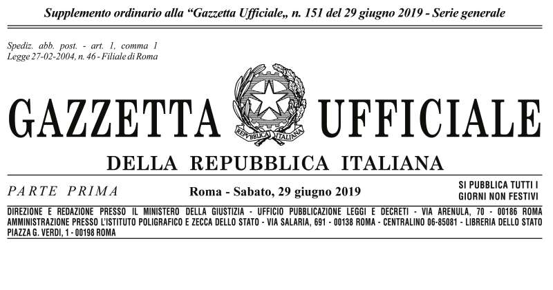 Decreto Crescita: Pubblicato sulla Gazzetta ufficiale il testo definitivo