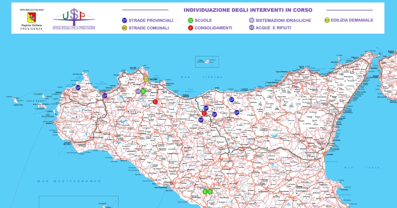 Regione siciliana: Le prime convenzioni per l’ufficio speciale per la progettazione