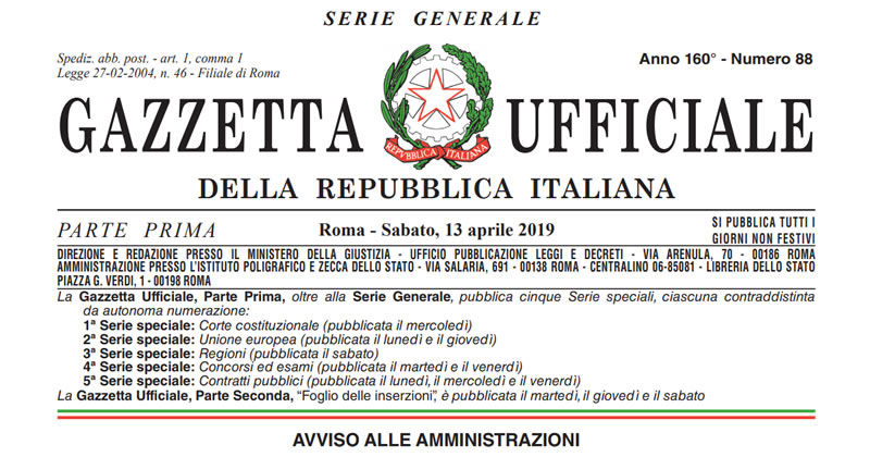 Cabina di regia Strategia Italia: in Gazzetta il DPCM con compiti e funzionalità