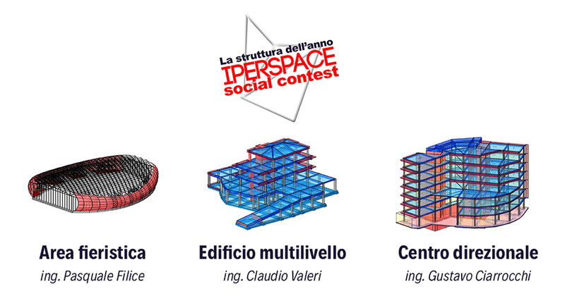 IperSpace BIM: le tre strutture finaliste del concorso